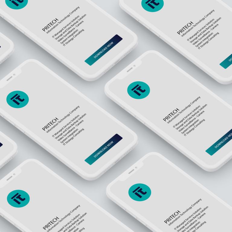 PRITECH Logo Design